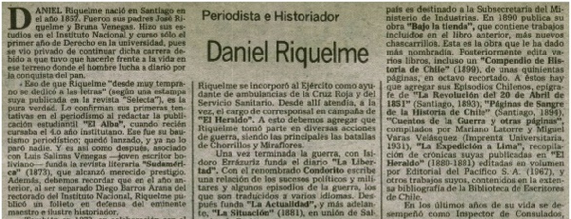Daniel Riquelme