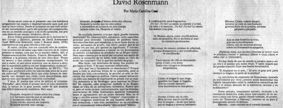 David Rosenmann