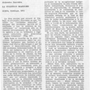 La cuestión mapuche
