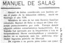 Manuel de Salas