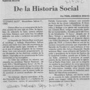 De la historia social