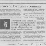 El reino de los lugares comunes