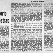 El brigadier Osorio en nuestras letras