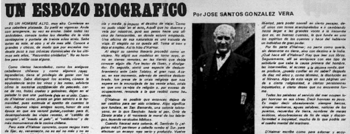 Un esbozo biográfico