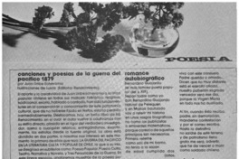 Poesía