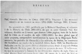 Historia de Chile (1891-1973)