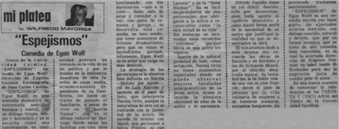 "Espejismos"