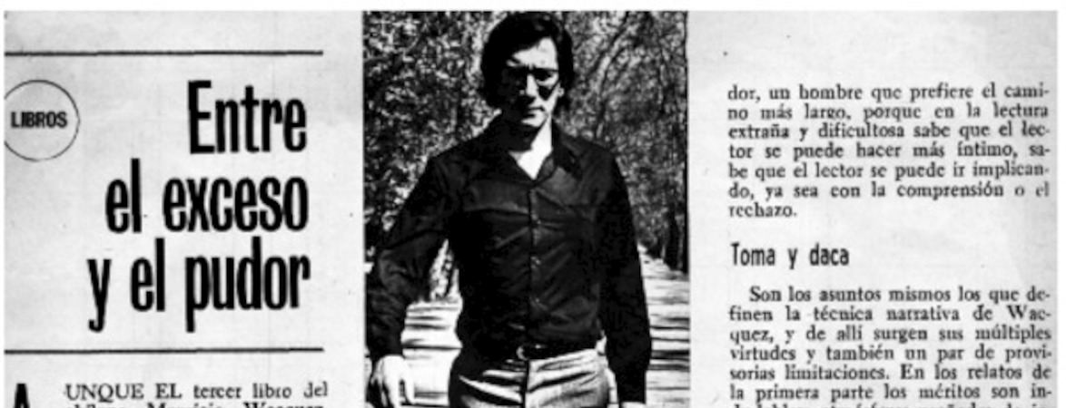 Entre el exceso y el pudor