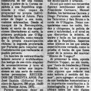 Los recuerdos de José Zapiola.