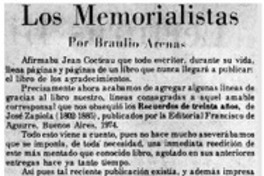 Los memorialistas