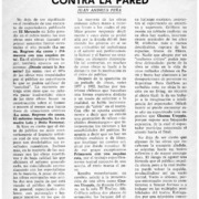 Teatro chileno contra la pared