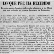 "La revolución de 1891".