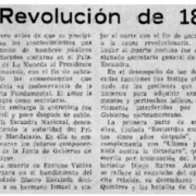 La Revolución de 1891.