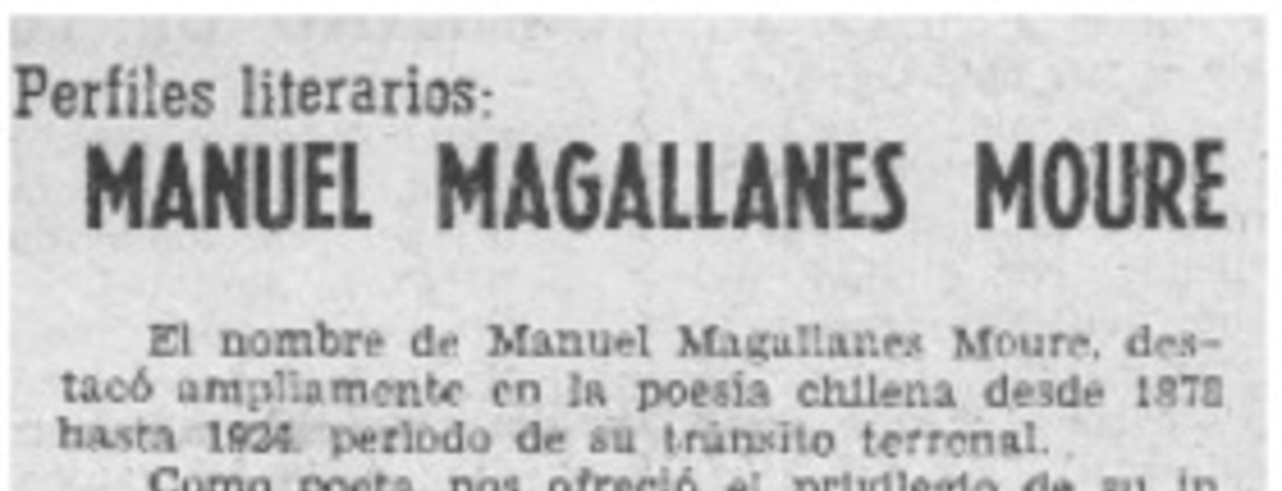 Manuel Magallanes Moure