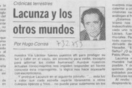 Lacunza y los otros mundos