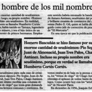 El hombre de los mil nombres