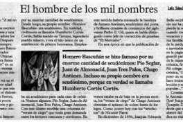 El hombre de los mil nombres