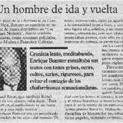 Un hombre de ida y vuelta