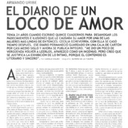 El diario de un loco amor