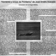 Hombres y cosas de Pichilemu" de José Arraño Acevedo
