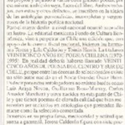 Veinticinco años de poesía chilena o la visión muy fragmentada de una realidad