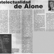 Intelectualidad de Alone