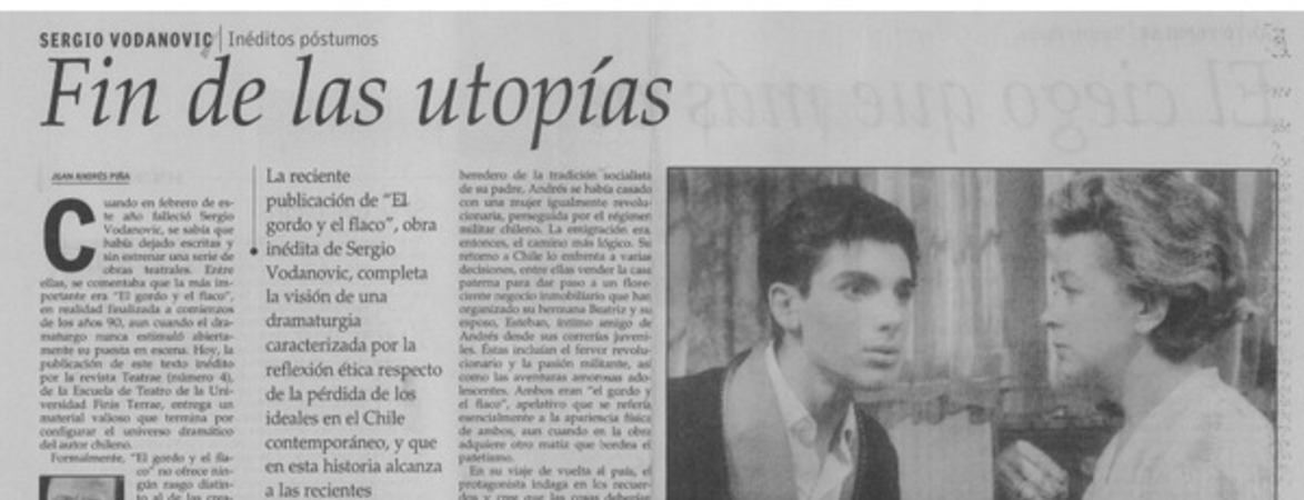 Fin de las utopías