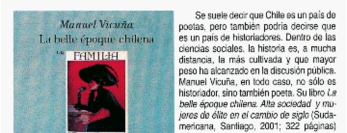 La belle époque chilena
