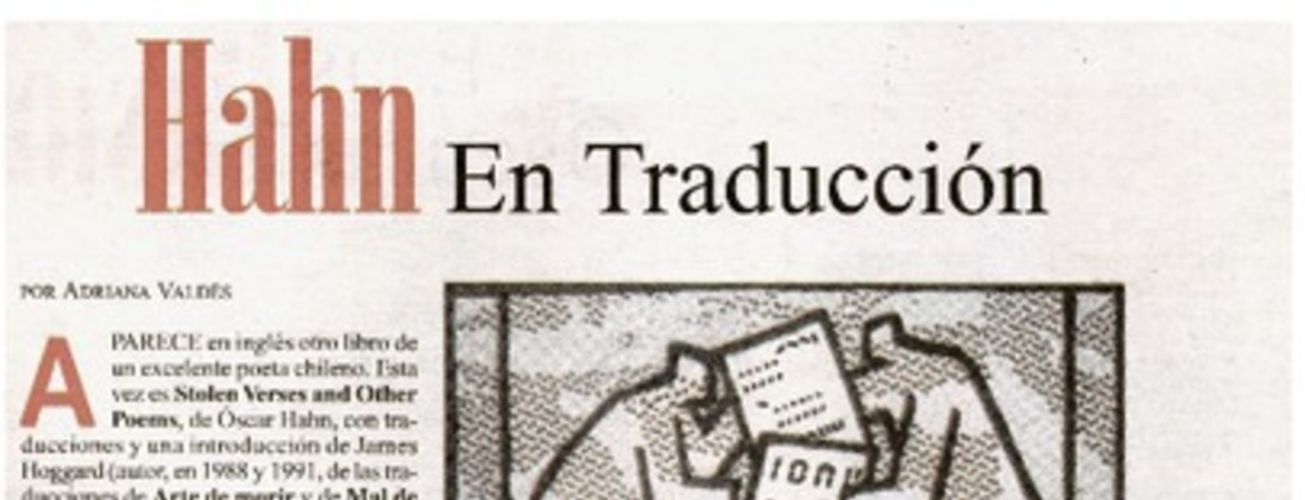 Hahn en traducción