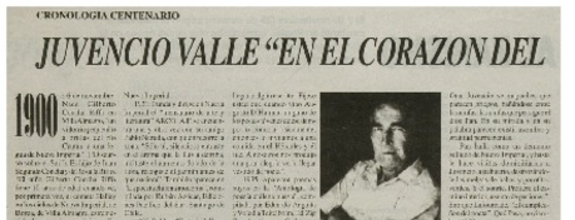 Juvencio Valle "En el corazón del bosque".