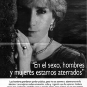 "En el sexo, hombres y mujeres estamos aterrados" [entrevistas]