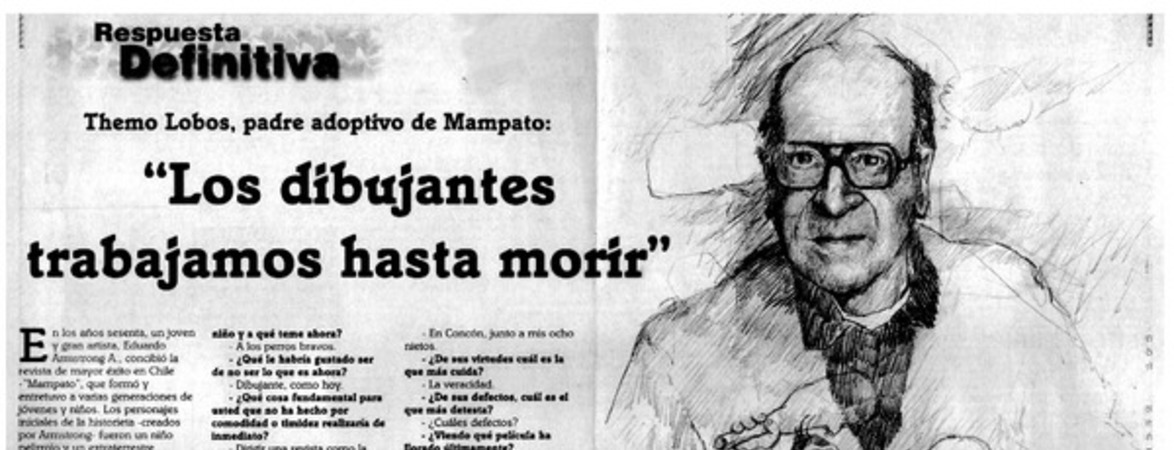 Los dibujantes trabajamos hasta morir" [entrevistas]