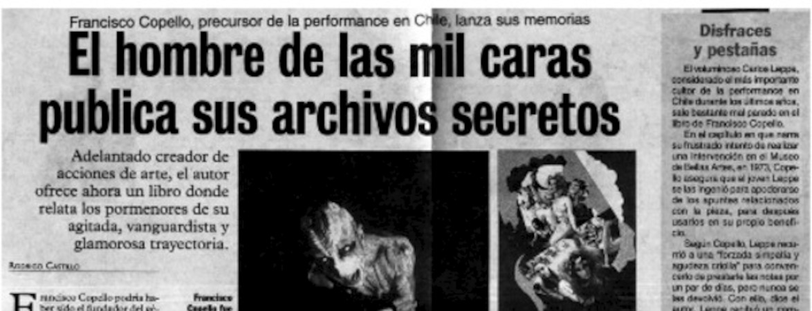 El hombre de las mil caras publica sus archivos secretos