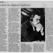 La huella de Joaquín Gutiérrez