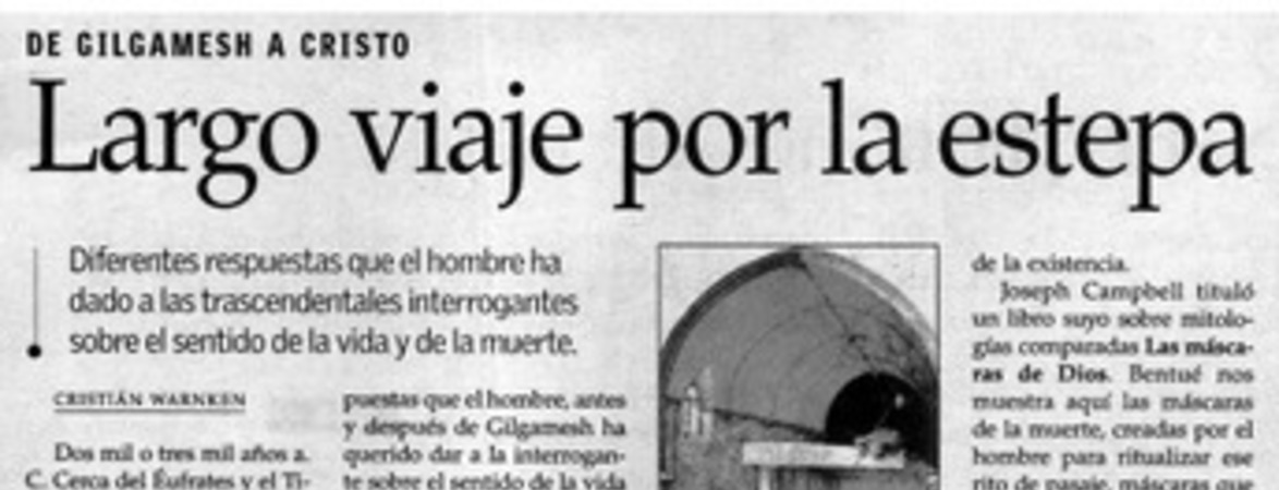 Largo viaje por la estepa