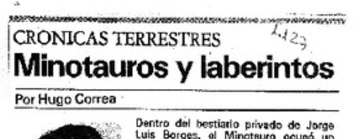 Minotauros y laberintos