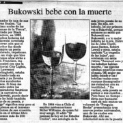Bukowski bebe con la muerte