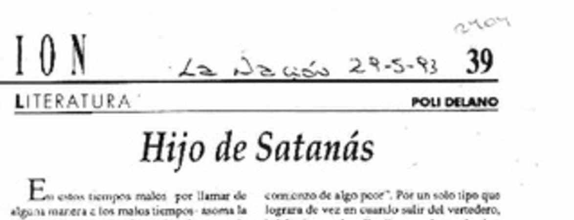 Hijo de satanás