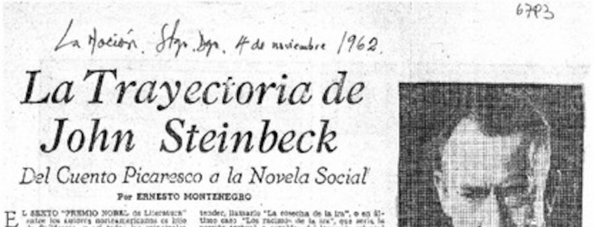 la Trayectoria de John Steinbeck Del cuento picaresco a la novela social