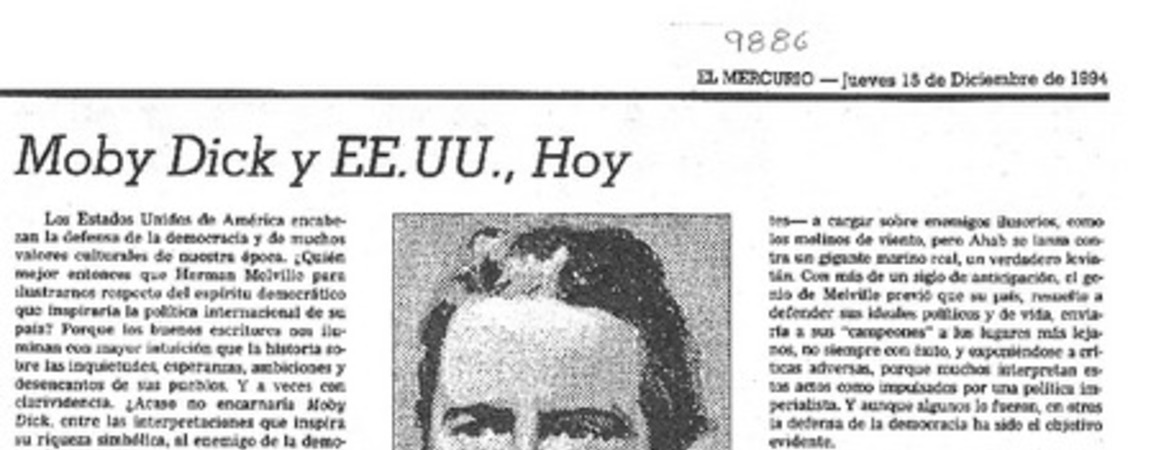 Moby Dick y EE.UU., hoy