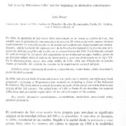 Sub Terra de Baldomero Lillo y la gestación de una conciencia alternativa