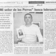 "Mi señor de los perros".