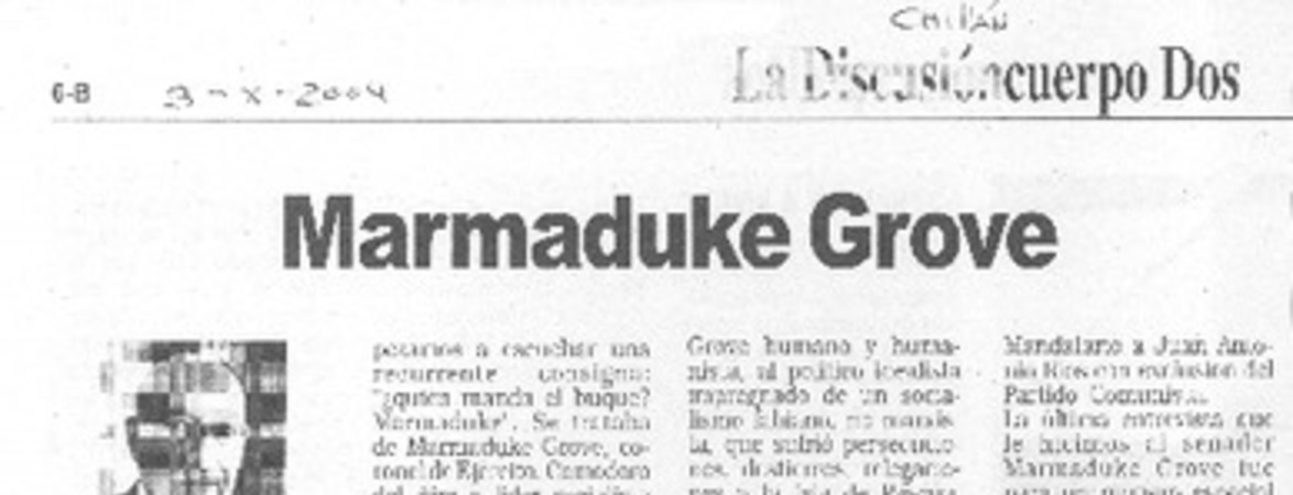 Marmaduke Grove