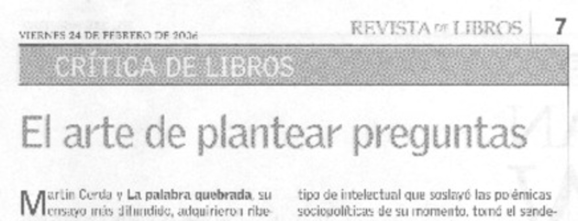 El arte de plantear preguntas