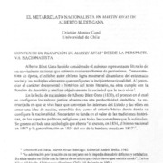 El metarrelato nacionalista en Martín Rivas de Alberto Blest Gana