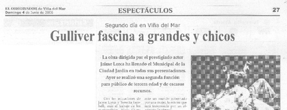 Gulliver fascina a grandes y chicos