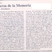 Fotografía : la fuerza de la memoria