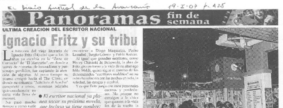 Ignacio Fritz y su tribu