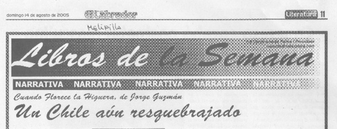 Un Chile aún resquebrajado