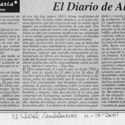El Diario de Alone  [artículo] Jorge Arturo Flores